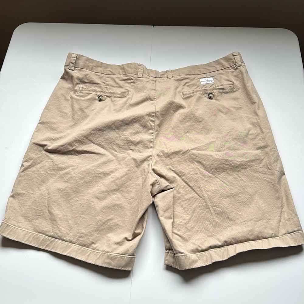 Vineyard Vines Tan Flat Front Shorts - Picture 5 of 7